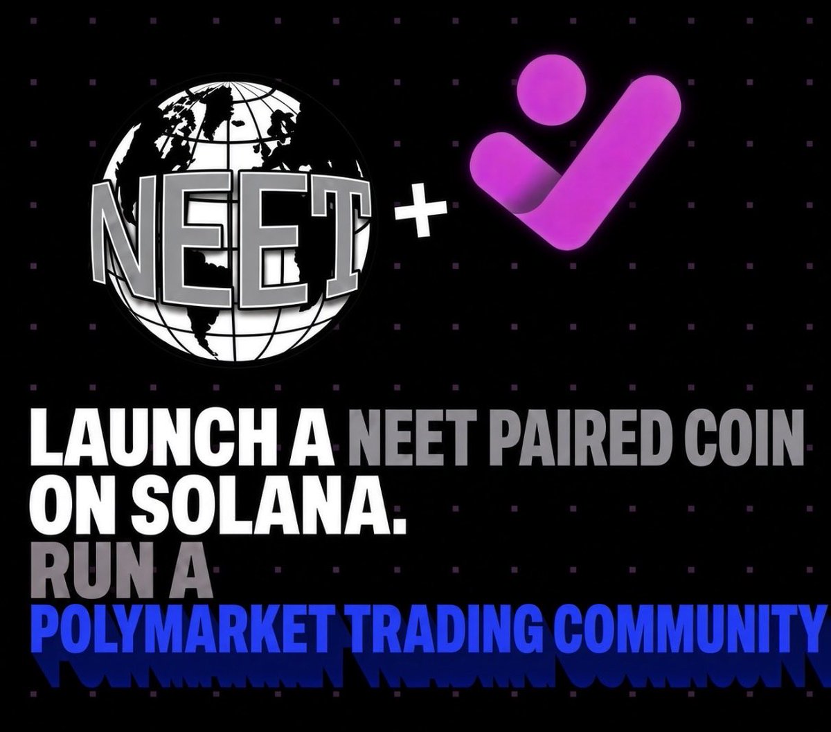 predictandpump's tweet photo. Every prediction market pair on PnP has a built in flywheel

Our first pairing is live for @neet_sol 

$NEET is constantly burned based on prediction performance and incoming fees 

See below ⬇️⬇️ https://t.co/EP0A2KZdAd