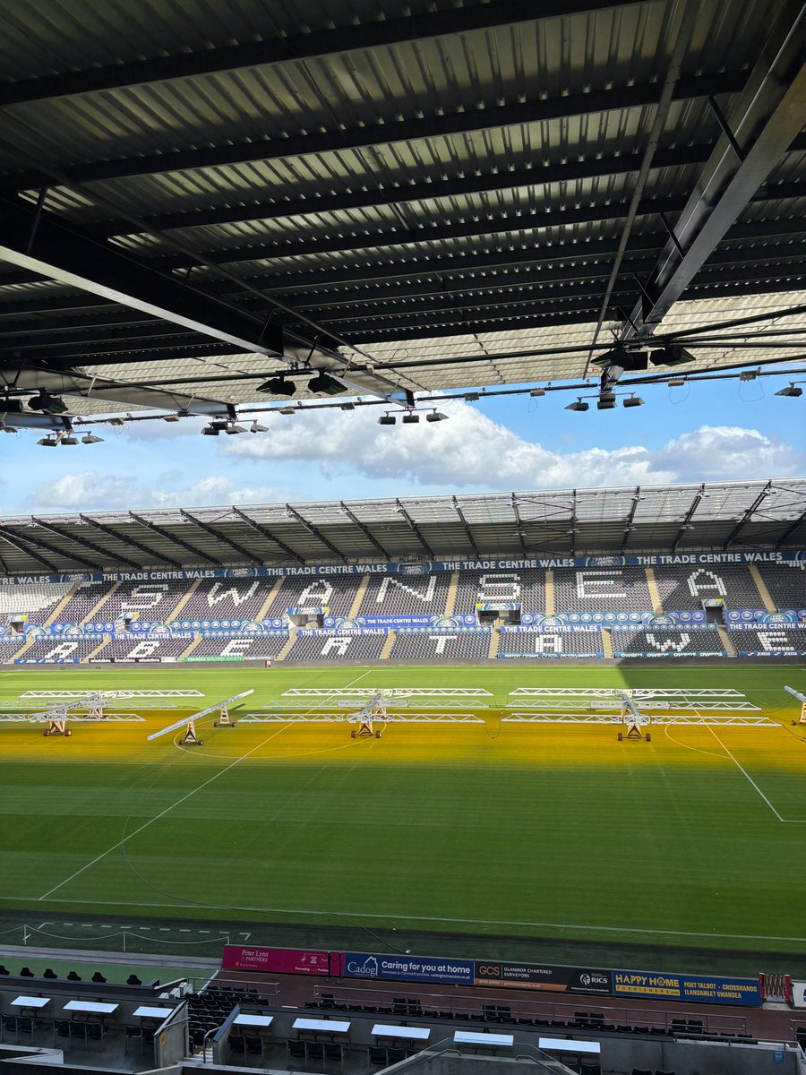 noviratech's tweet photo. The final stop on our tour of South West Wales, before heading to the Cymru vs Albania game at Parc y Scarlets, was a visit to current Championship leaders, @SwansOfficial. https://t.co/lZfEIedYh0
