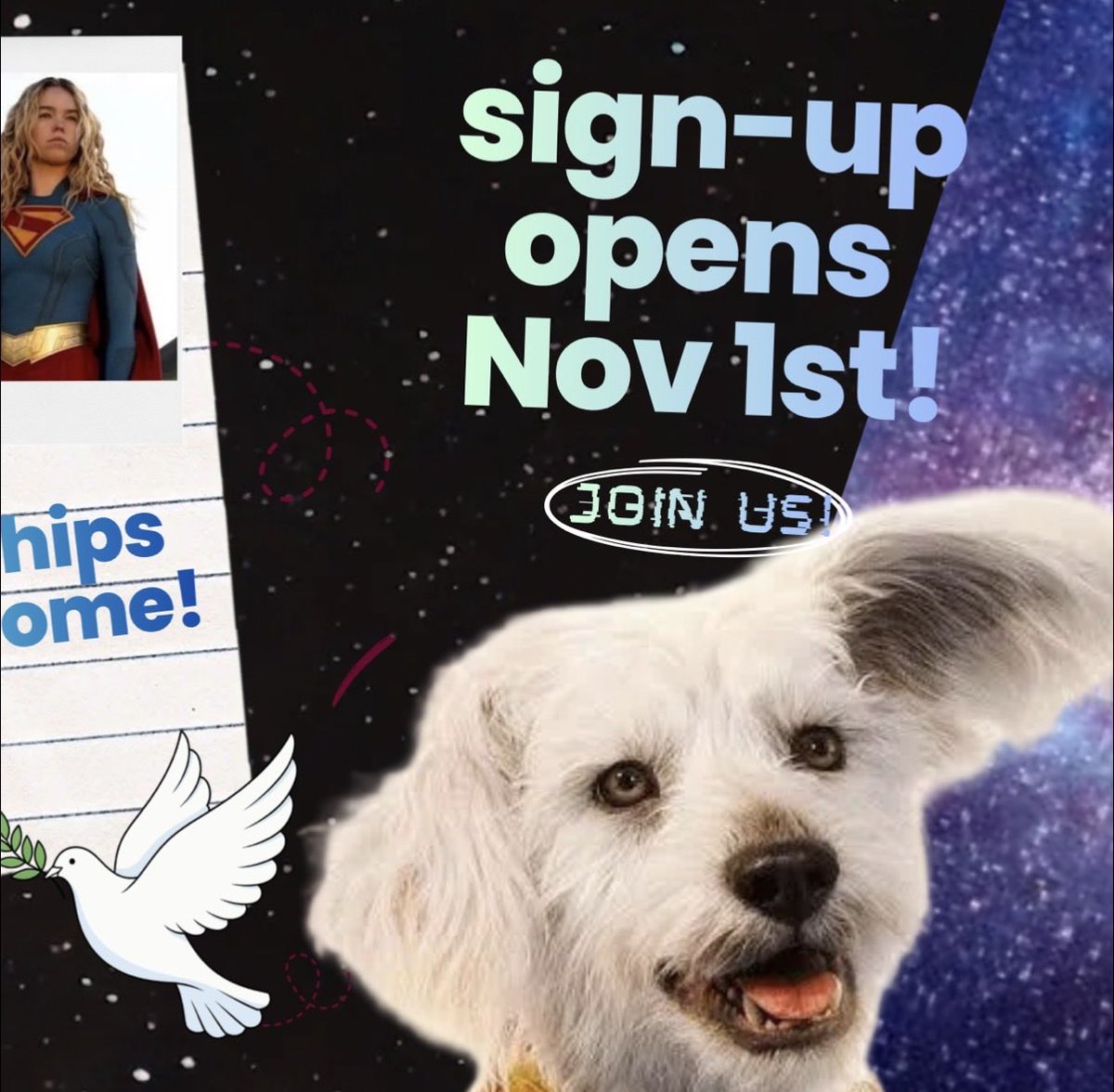 MoTBigBang's tweet photo. If you’re a writer and/or artist who loves creating fanworks for the DCU fandom, then this event is for you! 
Consider signing up to participate in the MoT Big Bang.💥✨we’d love to see a turnout as epic as the movie promises to be. https://t.co/RnpCcZzPU9