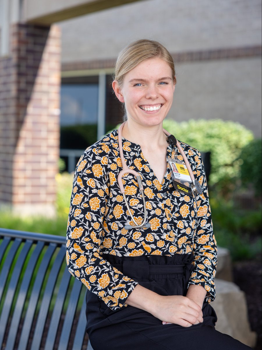 IowaMed's tweet photo. “If you want to be a really good physician, I think you should train for the population you're going to care for. For me, that meant staying in Iowa.”

Before becoming a first-year family medicine resident, Kayla studied biomedical engineering at the University of Iowa and worked as an EMT, experiences that shaped how she thinks about problem-solving, access to care, and the needs of patients across Iowa. https://t.co/1dt921NoOf