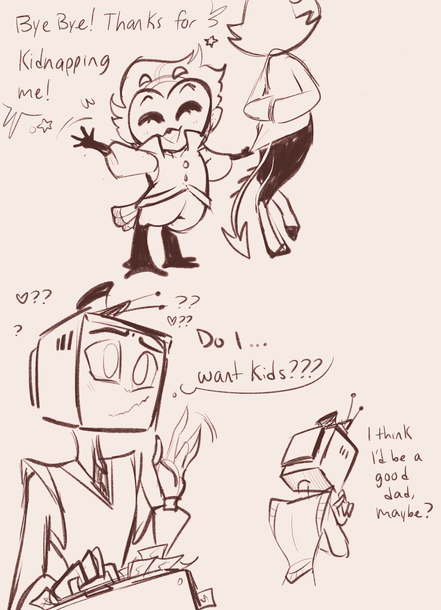 JJOneechan's tweet photo. 📺💫 Uncle Vox and Stolas (1/2)

this started off as a joke but now I wonder…
#vox #stolas https://t.co/GI4jgOqr0w