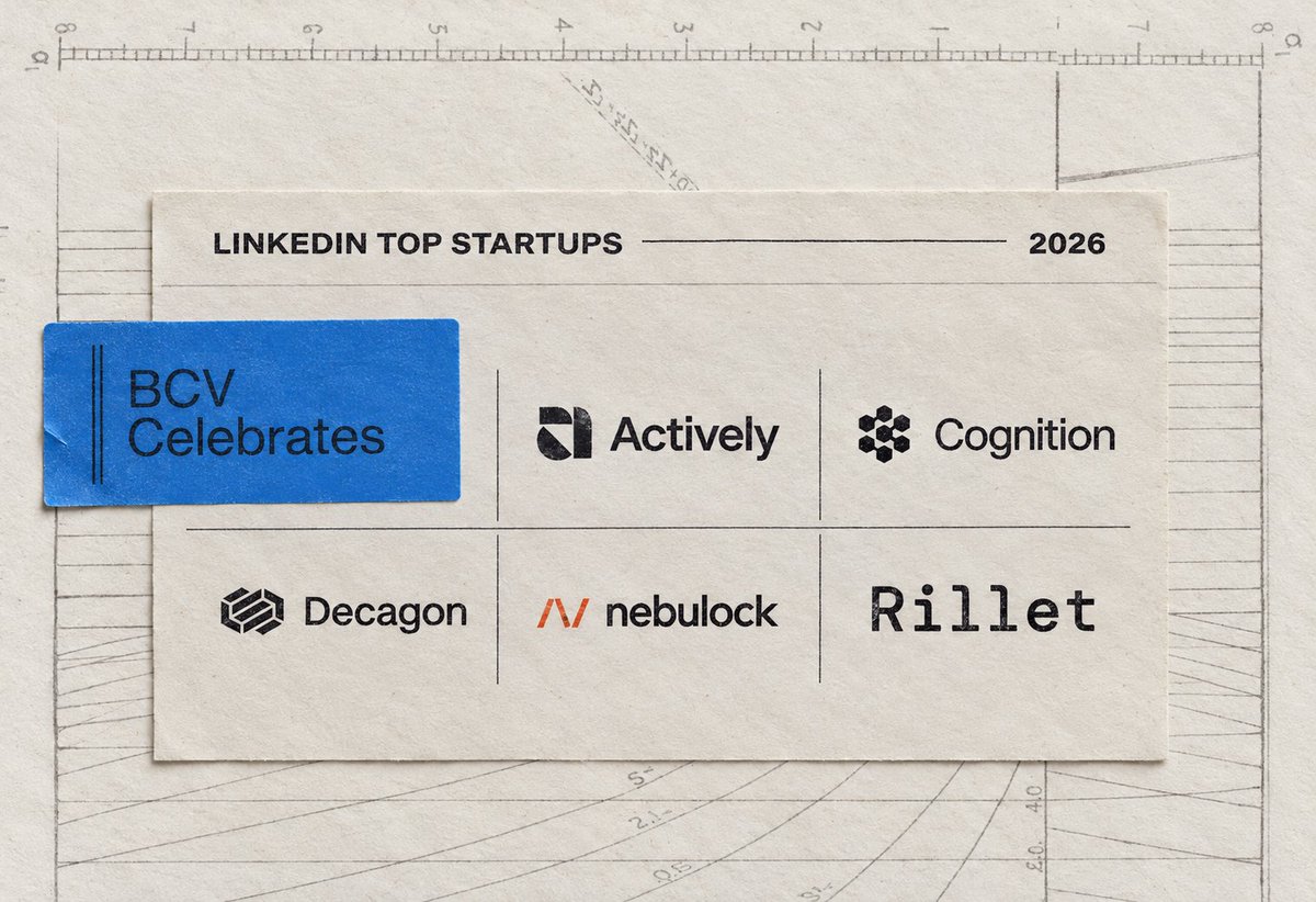 BainCapVC's tweet photo. Congratulations to BCV-backed companies @DecagonAI, @nebulocksec, @RilletHQ, @cognition and @useactively on being named to LinkedIn’s 2026 Top Startups List.

Proud to support these founders and the teams they’re building. https://t.co/LFbJ3SQGtW