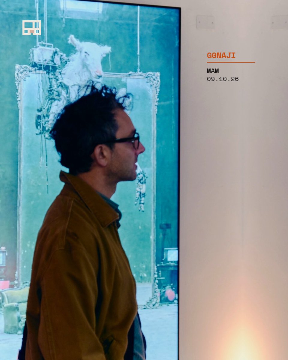 Insula_Roma's tweet photo. It was a pleasure to show your work @g0naji, thank you for supporting our opening with your welcome presence https://t.co/MJHquf8d0F