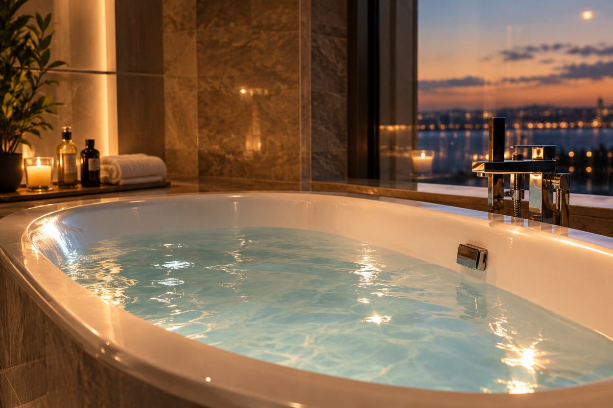 trainer_shogo's tweet photo. 疲れが取れにくい季節の味方は、ぬるめのお風呂です🛁

38〜40℃くらいのお湯に10〜15分浸かると、体がほぐれて寝つきも良くなります。

シャワーで済ませがちな方も、今夜は湯船にゆっくりどうぞ！
筋肉の回復にも役立ちます💪

#吉祥寺
#パーソナルジム
#入浴

今日も1日お疲れ様でした🌙 https://t.co/EDLfgyvnUN