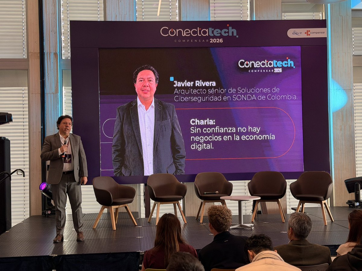 CCIT_'s tweet photo. Sin seguridad no hay confianza en las transacciones, #Conectatech2026 ¿cómo deberíamos actuar para que las personas confíen en nuestro negocio cuando estamos en la web? 

Siga nuestra transmisión aquí: https://t.co/7srRz9hI3p https://t.co/hqjZ7Cdw7H