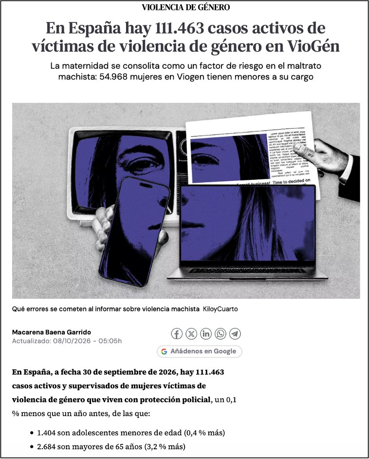 Miguel__Lorente's tweet photo. En España hay 111.463 mujeres con protección en el sistema VIOGEN, ¿os imagináis qué pasaría si hubiera 111.463 hombres con necesidad de ser protegidos de sus parejas o exparejas? https://t.co/n91MThEJ6w