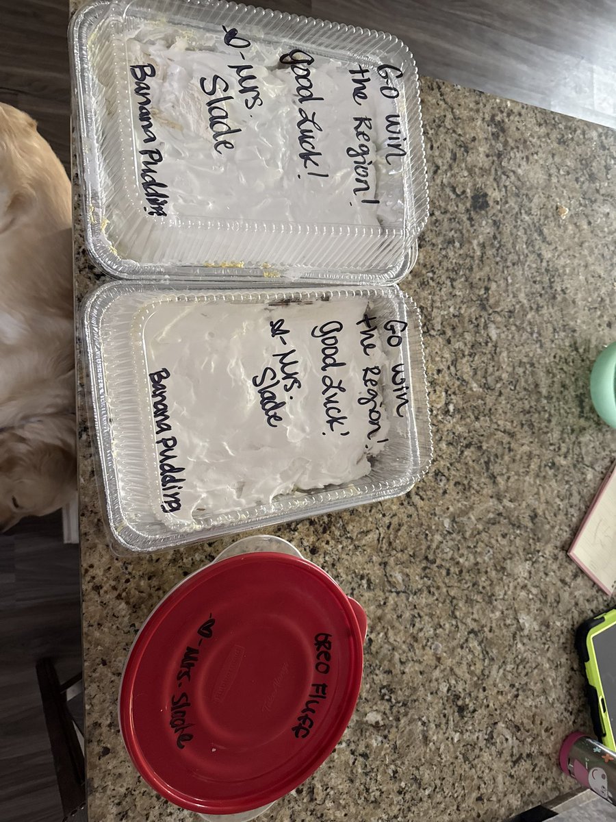 ChadSlade62's tweet photo. 300+ rushing yards in 3 straight games! 💪🏾 Proud of my O-line and the work these boys put in! Shoutout to my beautiful wife @tayslade for the dessert and @FrozenRooster for the wings! Gotta treat my boys right before the BIG ONE Friday! RGR 🟢🌊#RunTheRock https://t.co/goYIO1ZOqL