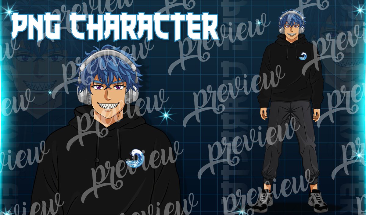 maddylyn_david's tweet photo. Been working on this blue-haired character and honestly, I’m loving how the final design turned out🔥

The blue details, dark outfit, and overall vibe just hit different. What do you guys think? 👀

#CharacterDesign #AnimeArt #DigitalArt #ArtCommissions https://t.co/TwGhcjtOLe