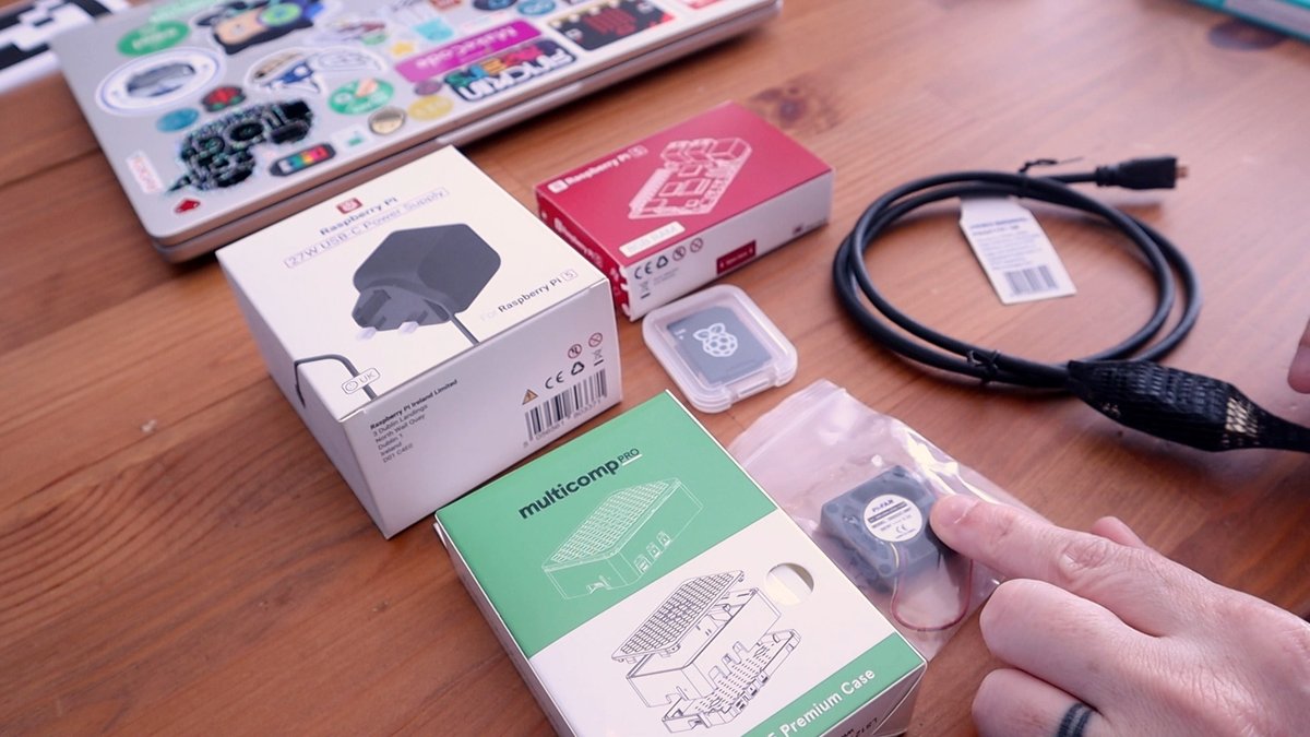 E14Community's tweet photo. Behind the scenes of the latest #element14presents episode! 😀 Creating a Facial Recognition Family Hub with #RaspberryPi #AI Camera! https://t.co/M7klewLJh1 https://t.co/T1j5CPayCo