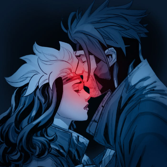 AlexTheDominus's tweet photo. No one can heal Rogue like Gambit can 💚💜 https://t.co/pHohTIYn3w