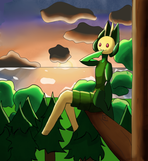 blossming25's tweet photo. was it worth it to spend 6 hours drawing this leavanny? Either way drawing the sunset was pretty fun 😊
#pokemon #Pokemonartㅤ #SunsetMood #fanartㅤㅤㅤㅤ https://t.co/6LkNORKDXP