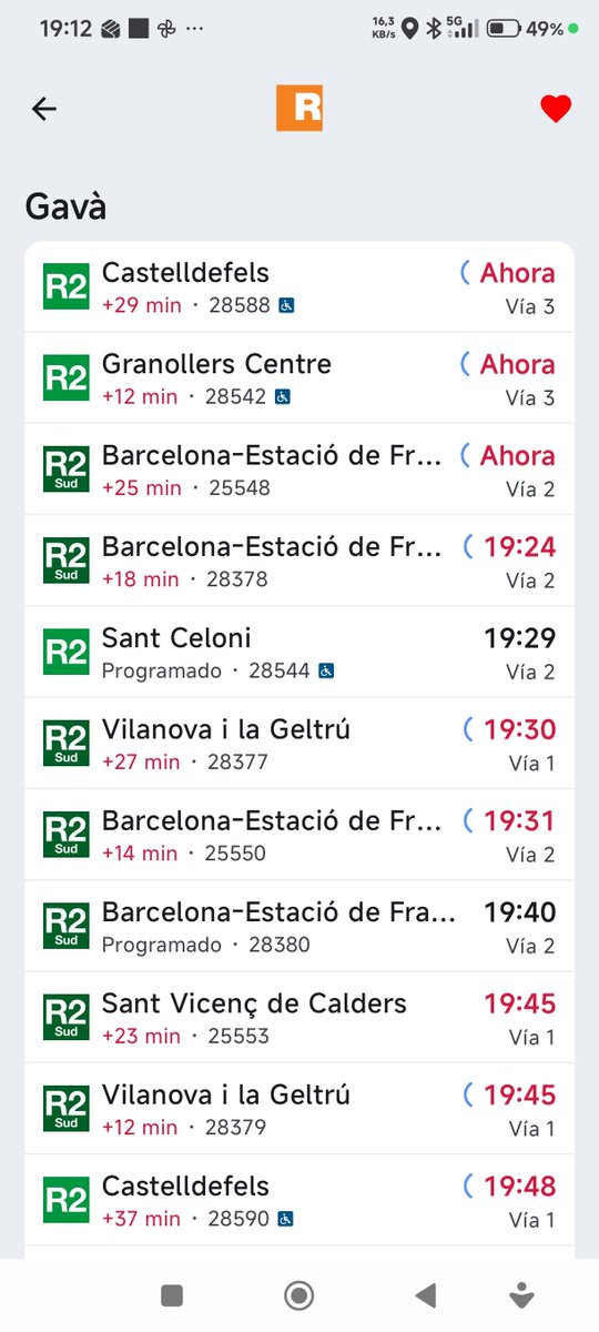 Beatriz73593280's tweet photo. @rod2sudcat Hola, cuándo va a pasar x Gavà el próximo tren dirección Sant Vicenç de Calders? Va a salir el tren 25553 de Barcelona o lo vais a suprimir? https://t.co/hpRMuEZIrr