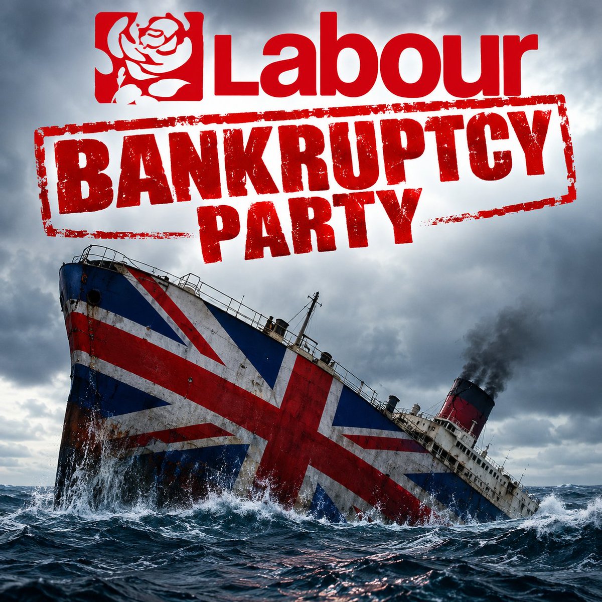 greeksinartcon1's tweet photo. #FREEDOMCRY 

WE ARE BACK, #BURNHAM DECLARES....

HERE IS WHAT HE MEANS:

3.2 TRILLION NATIONLA DEBT AND GROWING 
6% INTERST RATES ON THE ABOVE WHICH MEANS 180 BILLION A YEAR INTEREST...

NOW, CELEBRATE #BRITS, #LABOUR IS BACK AGAIN...... https://t.co/2nnomlPRtP