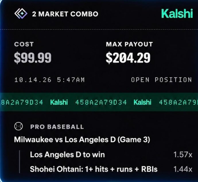 WRLDDFSPICKS's tweet photo. ⚾️ MLB 2-MAN COMBO LOCKED IN. 🔒

Dodgers ML ✅
Shohei Ohtani 1+ Hits + Runs + RBIs 🎯

Let’s see how this one plays out. 📈⚾️

Who’s riding with this 2-man? 👀👇

#MLB #MLBPicks #Dodgers #ShoheiOhtani #SportsPicks https://t.co/zJPOmYT9co