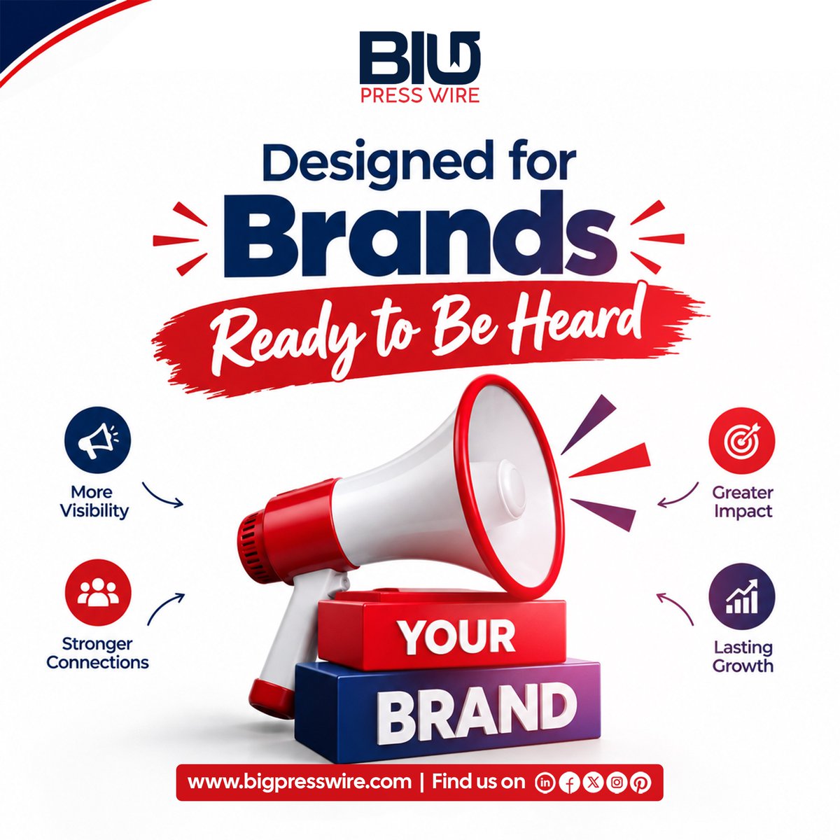 bigpresswire's tweet photo. 𝐂𝐥𝐢𝐞𝐧𝐭: Need more brand visibility?
𝐌𝐞: Let’s put your brand in the spotlight!

𝐂𝐥𝐢𝐞𝐧𝐭: Want a greater impact?
𝐌𝐞: Let’s make your brand heard!

Your brand deserves to be heard. Make your story count!
Visit: 🔗 https://t.co/qWrwNzK3hD

#DigitalPR #BrandAwareness https://t.co/xwKzEsAIvX