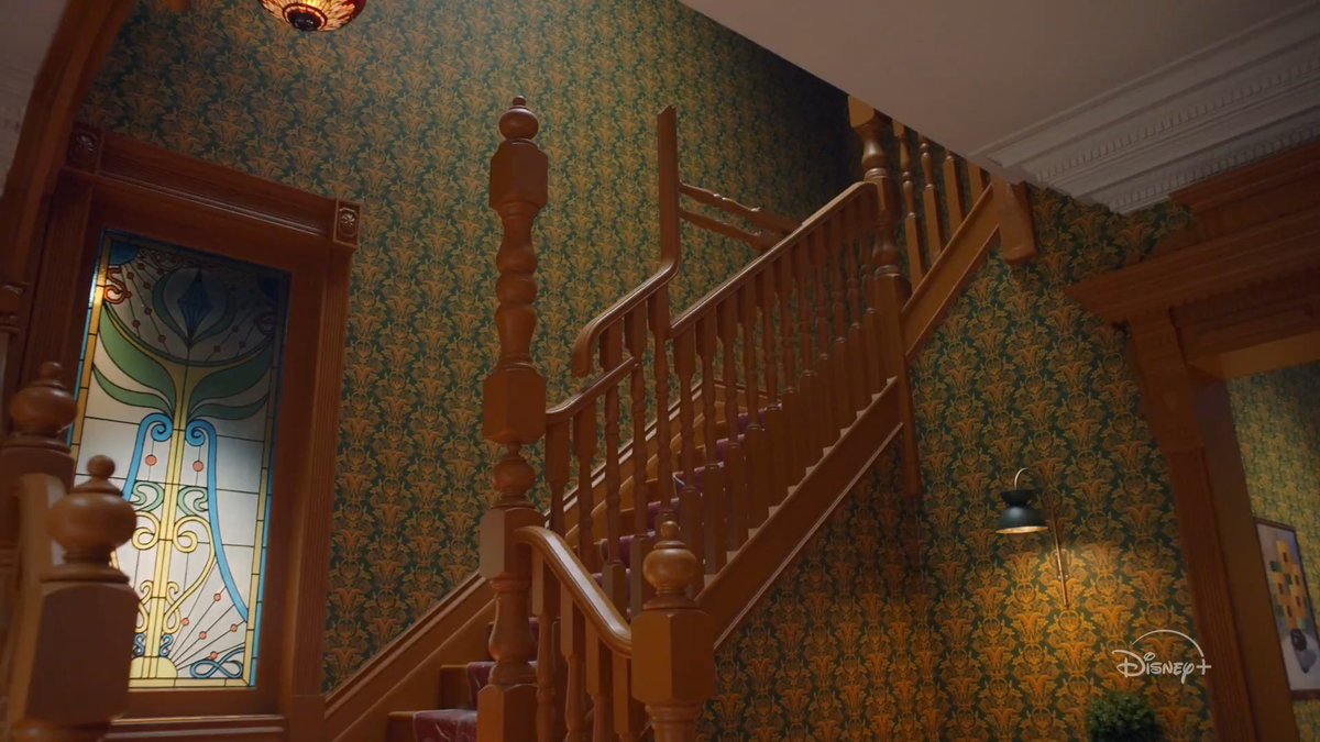 captaincupkick's tweet photo. The production design in VisionQuest is SO good

I love how much detail went into creating an environment that feels like an AI's idea of a perfect home, but the longer you look at it the more off it looks with stickers on the oven and banister's that don't work. It's so trippy https://t.co/owUKydEvpR