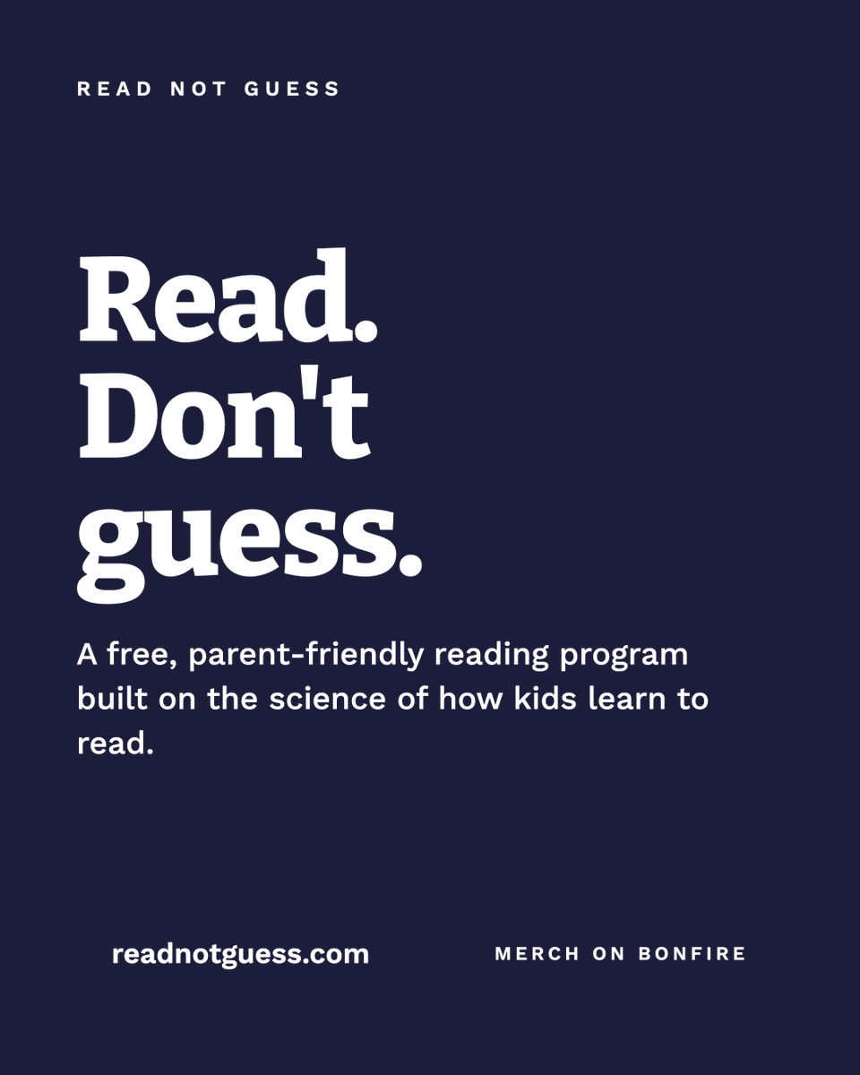 ReadNotGuess's tweet photo. Read Not Guess Merch! 

Show your support for Read Not Guess with our merch. 

Every purchase helps spread awareness and support our mission of promoting literacy and empowering young readers! https://t.co/AV1WAbaXmK