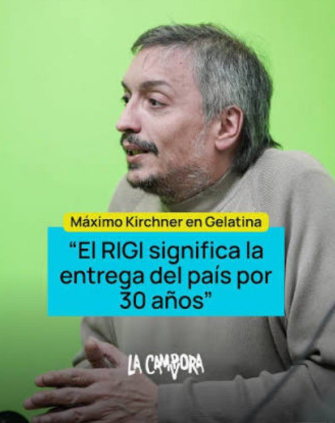 dipfalcone's tweet photo. Todo aquel que se opone al RIGI, es subdesarrollista.
Ergo, Máximo es subdesarrollista. 
En vez de trabajar para complementar el RIGI, los K lo quieren anular. 
No me sorprende, prefieren privilegiar sus dogmas antes el interés nacional
Y que el país no se capitalice después de décadas de desinversión neta.
Con estos genios no reponemos ni el capital que se desgasta.