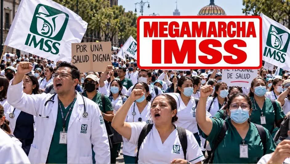NestorCamarillo's tweet photo. ¡CADA QUE FALTA MEDICINA, HAY UNA VIDA EN RIESGO!

Si las y los trabajadores del #IMSS están alzando la voz porque faltan insumos, medicinas y condiciones dignas, imaginen lo que viven todos los días miles de #pacientes y sus familias. Miles de personas llegan a un hospital con miedo, aferradas a la esperanza de recuperar su salud, y que merecen recibir atención digna, sin tener que preocuparse por si habrá medicamentos o material para atenderlas.

Mi respaldo y solidaridad con las y los médicos, enfermeros, personal administrativo y todos los trabajadores del #SeguroSocial que hoy salen a manifestarse en las calles. Escucharlos no es un favor, es una obligación.

Esto no es un meme. Es una realidad que duele, que preocupa y que necesita ser atendida YA.  La salud no tiene colores, no tiene partidos y no debería tener privilegios. La salud es un derecho y la vida de las personas siempre debe estar primero. 🩺🧡

#Puebla #México