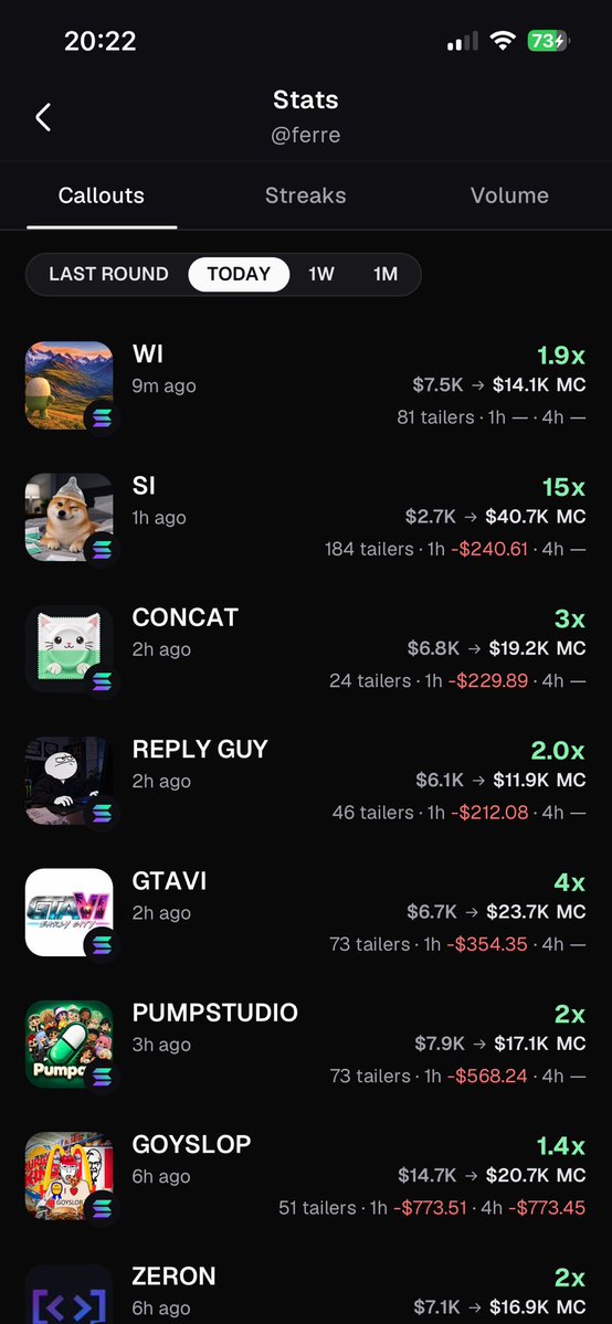 VirtuallyT71679's tweet photo. Shoutout to https://t.co/76umVg5EfU for the transparency. 🫡

We needed to see how much money these so-called trenches KOLs are actually making their followers.

TIME FOR THE REALITY CHECK.

Are these clowns really worth your follow? 

The numbers don’t lie. DYOR.

@FerreWeb3 @Yennii56 @Cupseyy