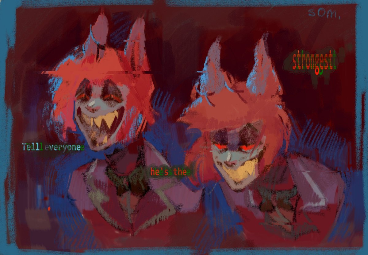 fatherisdrunk's tweet photo. Я нашла пароль Господи ура

#hazbinart #HazbinhHotelFanart #artmoots #art #artsupport #digitalfurryart #digitalart #digital #alastor #horrorart https://t.co/88ZwhJbjA2