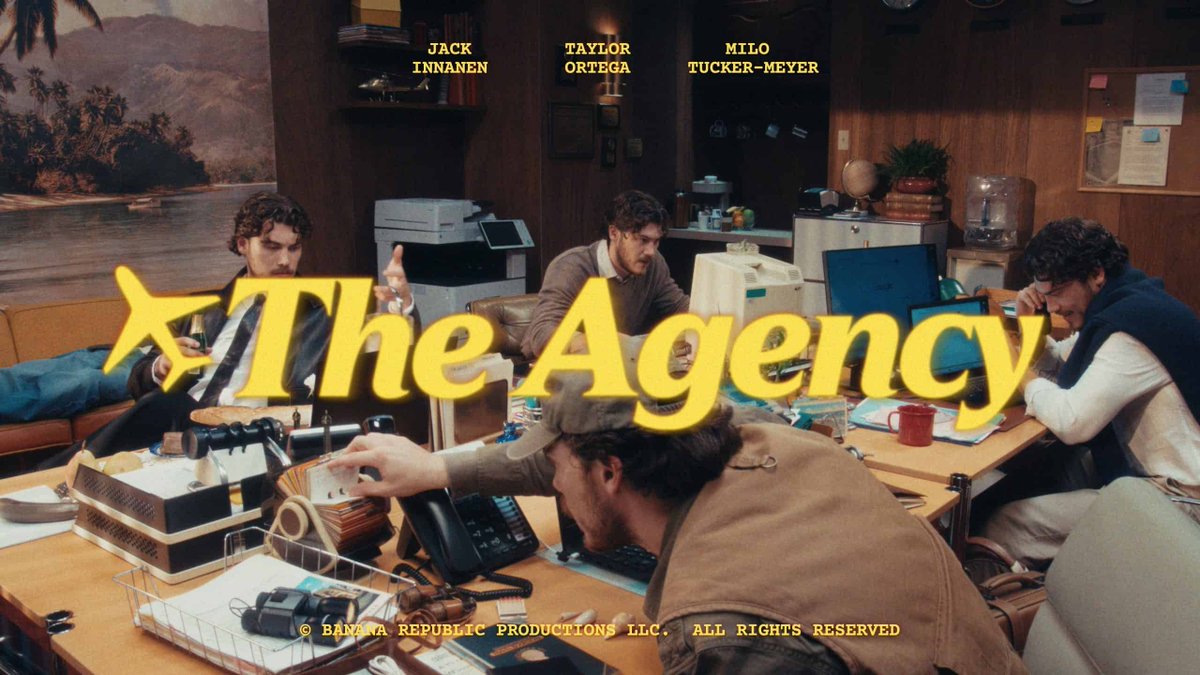 DailyFrontRow's tweet photo. Banana Republic Releases New Series "The Agency" Starring Jack Innanen https://t.co/SVNUEzXvPv https://t.co/pDWuToOS97