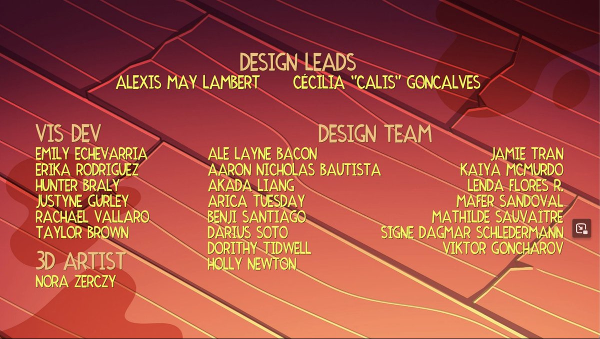 LadyMathou's tweet photo. Yeaaah, I'm in the credits!
The first three episodes were amazing! 
But... god Stolas, you reaaaaaaally need therapy. 😬
#HelluvaBoss‌ https://t.co/iX88hPmyiJ
