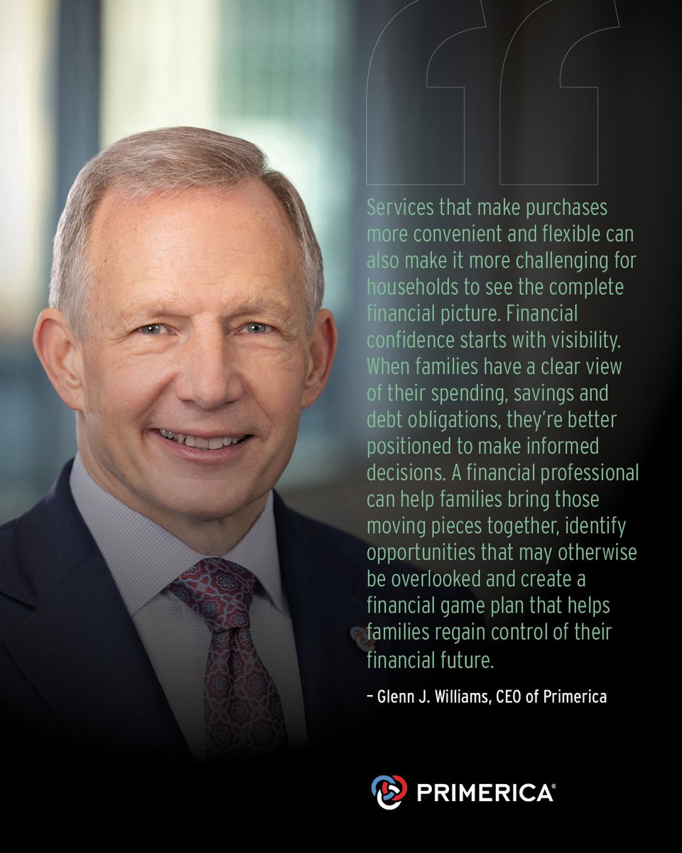 Primerica's tweet photo. The latest Financial Security Monitor™ (FSM™) survey finds that as families work to manage everyday expenses, automated payments and subscriptions can easily go unnoticed, creating blind spots in household budgets. https://t.co/0bqxTjDaAI