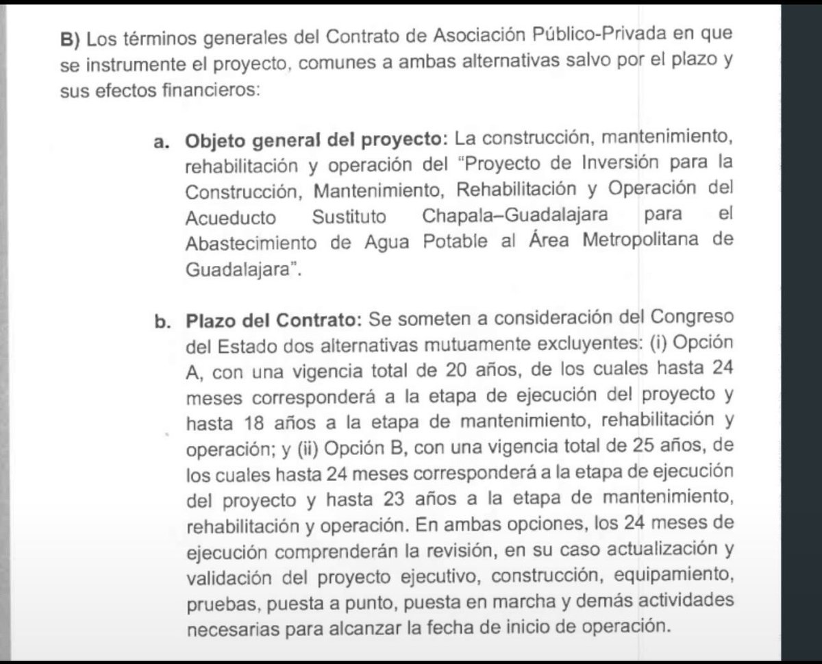 julioastillero's tweet photo. LEMUS INSISTE EN PRIVATIZAR 
Mañana inicia el proceso en busca de abrir puertas de privatización del agua en la zona metropolitana de #Guadalajara, conforme a proyecto ya enviado por #PabloLemus al congreso de #Jalisco. 
Se turnará el proyecto a la Comisión de Hacienda, habrá dictamen y luego podría ser puesto a votación. 

Extractos de la iniciativa de decreto , tomados de la cuenta de @andres_dlap