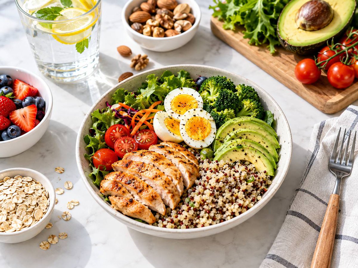 nique_monai's tweet photo. Your body deserves good fuel. 🥗

Build your meals around protein, vegetables, fruits, and whole grains. You don’t have to eat perfectly — just make better choices more often.

Small changes. Better habits. A healthier you.

#HealthyEating #Nutrition #Wellness https://t.co/328KV13fxO