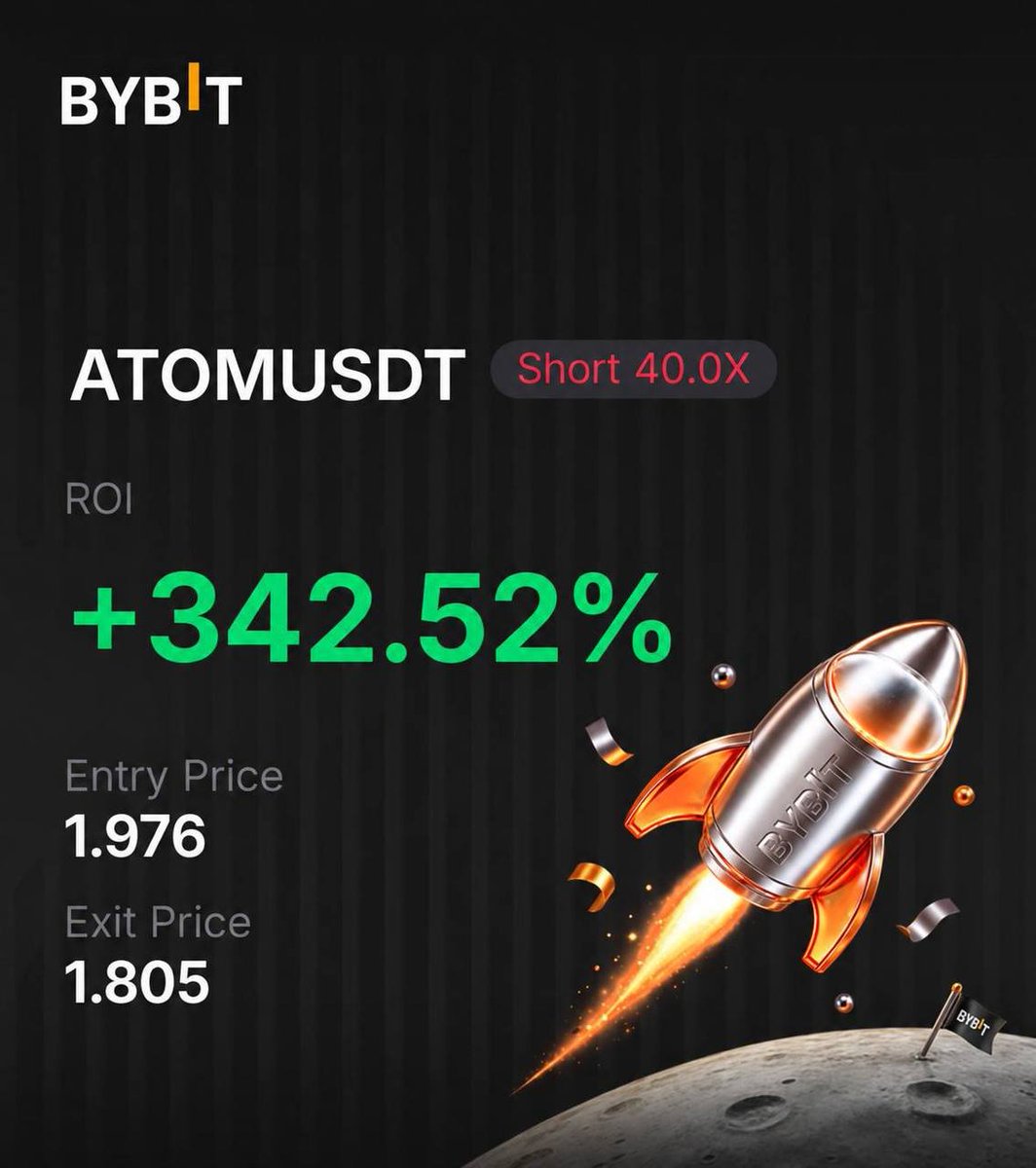 murphyfinance00's tweet photo. ↗️ During the correction, the price of $ATOM reached $1.80.

🔥 The profit on the short position was 342%. https://t.co/QkFfjxBvG4