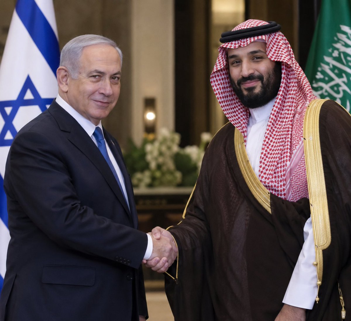 SaudiVibe's tweet photo. بعد ما شفنا إن محيطنا يكرهنا، أتمنى أشوف علاقة بين السعودية وإسرائيل قائمة على المصالح المشتركة والتعاون الاقتصادي والعسكري. 🇸🇦🤝🇮🇱 https://t.co/3nHmHGhtRO