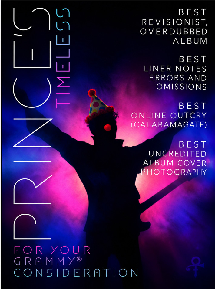 purpledatabank's tweet photo. This is what the #Prince Estate's Grammy flyer should have looked like. https://t.co/dzu5i5HrIA