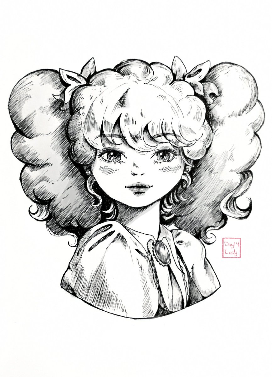 RoaaOY's tweet photo. #inktober Day 14: Lady. https://t.co/vsKAGDHMvg