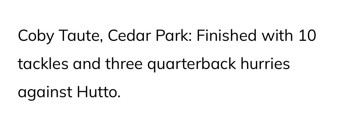 CobyTaute's tweet photo. Thank you @varsity_news for the honor roll mention! https://t.co/F19oAlM3Nw