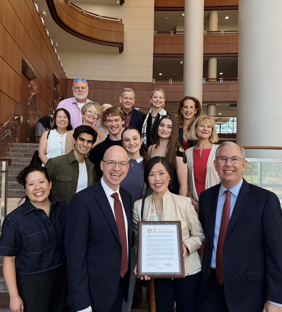 GinDanceCo's tweet photo. Weβre deeply honored that the @fairfaxcounty #BoardofSupervisors presented a resolution recognizing #GinDance Company for our artistic & cultural contributions to Fairfax County at the #FairfaxCountyGovernment Center on Oct. 13
#grateful #dance #dancers #fullheart #honor #art https://t.co/4HOAsnjETC