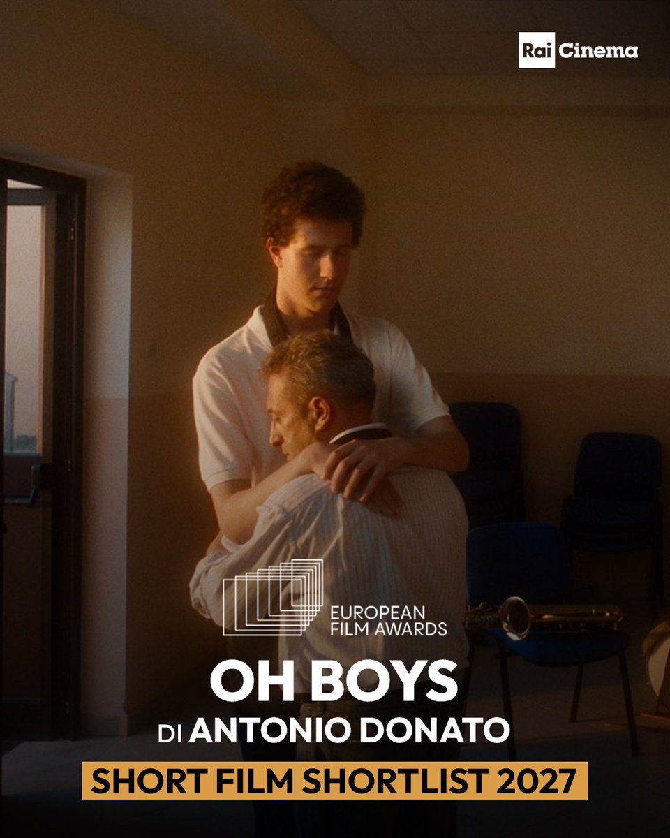 RaiCinema's tweet photo. 🎬 L’Estranea di Paolo Strippoli e il cortometraggio Oh Boys di Antonio Donato entrano nella shortlist degli European Film Awards (EFA), rispettivamente nelle categorie Fiction e Short Film. @EuroFilmAcademy https://t.co/SMOwEjjhPL