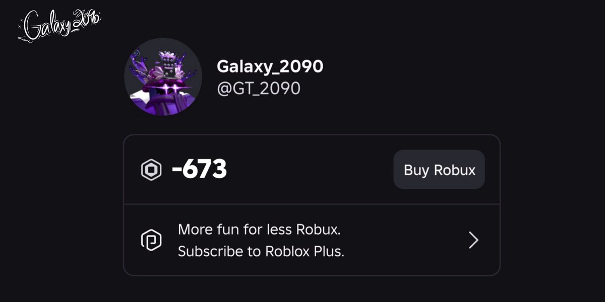 Galaxy_2090_2's tweet photo. A Roblox concept feature: You can get robux on debt.

What do you think? https://t.co/ryX9fnq0vx