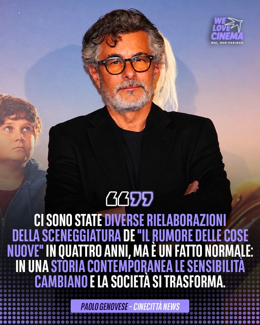 WeCinema's tweet photo. #PaoloGenovese, come in molti dei suoi film, si concentra sulle relazioni umane con uno sguardo non critico, bensì indagatore 🎬

Per farlo, sceglie sempre interpreti in grado di dare il giusto grado di profondità ai propri personaggi, che spesso riescono a portare sullo schermo le giuste sfumature della sceneggiatura e dei legami che intercorrono all'interno del racconto.

Con #IlRumoreDelleCoseNuove, Genovese affronta la commedia con un tono differente, che accantona la risata e sfrutta le potenzialità di un intero linguaggio per svelare qualcosa di noi 📽️

#welovecinemait #RoFF21 #WeLoveRoFF21 #FestaDelCinemaDiRoma #IlRumoreDelleCoseNuove
