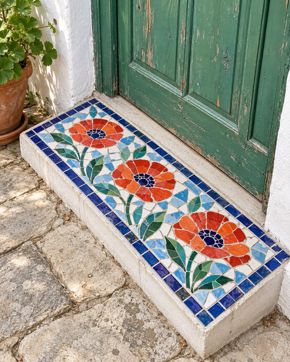 sehviyat's tweet photo. Artistic stone floor mosaic ideas. https://t.co/XMRr8rH7a5