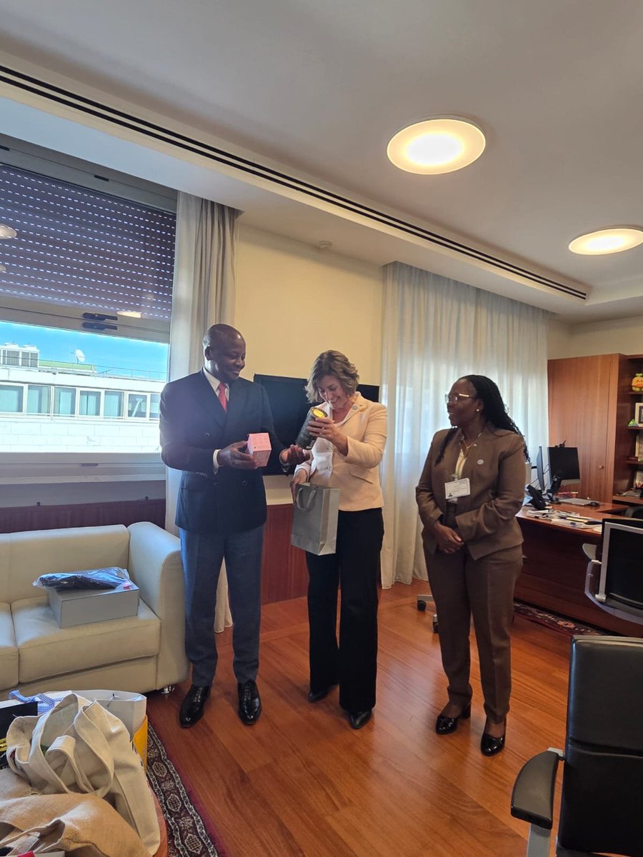 CS_MoALD's tweet photo. KENYA, FAO TO DEEPEN COLLABORATION ON SOIL HEALTH TO BOOST AGRICULTURAL PRODUCTIVITY

CS Sen. Mutahi Kagwe met FAO Deputy Director-General Beth Bechdol at FAO Headquarters in Rome, Italy, to advance collaboration on soil health as a cornerstone of sustainable agriculture, increased productivity and long-term food security.

FAO reaffirmed its commitment to supporting Kenya’s soil health initiatives, with discussions highlighting the use of technology and soil intelligence to guide precision farming, strengthen the Kenya Integrated Agricultural Management Information System (KIAMIS), now integrated with KADIC, and establish a team of soil health champions to drive awareness and action. 

Both sides also underscored the need to train more soil scientists to strengthen national capacity in sustainable soil management.

The engagement reinforces Kenya’s push for data-driven agriculture that empowers farmers to make informed decisions, restores soil health, protects the environment and builds resilient food systems for generations to come.