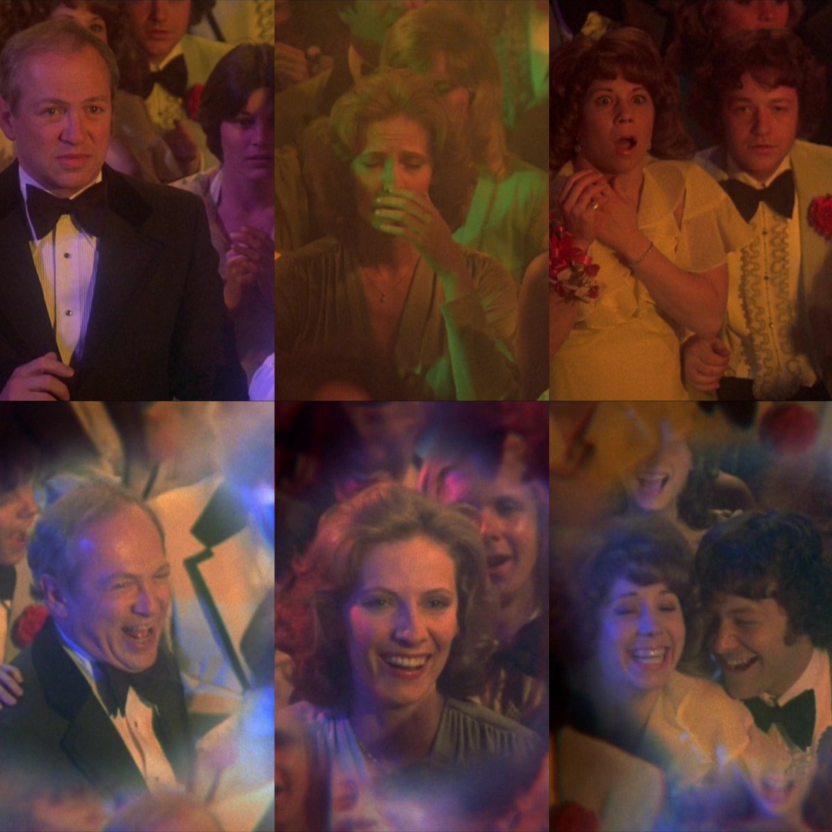 Ajay005RB's tweet photo. Reality vs what Carrie sees in her head. When you're up there being humiliated live even the smallest chuckle sounds loud. For her this night was supposed to be a dream come true then it shatters everything blurs, she thinks it was all a setup and her mother was right all along. https://t.co/3su0Xq9rNq