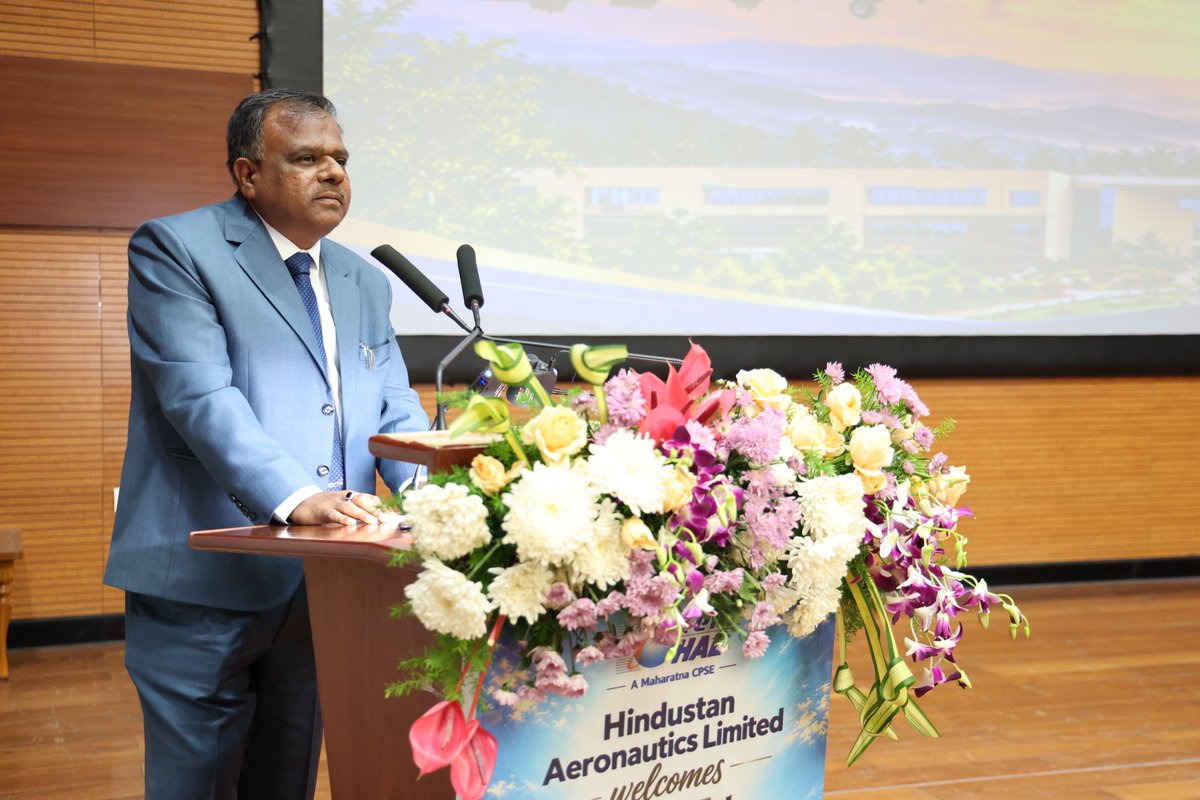 HALHQBLR's tweet photo. HAL welcomed the 47th batch of Management and Design Trainees at HAL Management Academy, Bengaluru, today.  Over the next 52-weeks, they will undergo an intensive and customised training in various disciplines such as aeronautics, production, electrical, electronics, computer science, finance, human resources, and legal to power HAL’s next chapter of growth.
