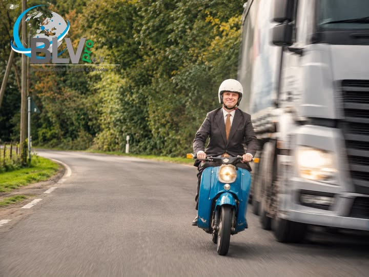 Eddie_1412's tweet photo. Bundesverband Logistik & Verkehr - BLV-pro e.V.: 
Scharfer Protest von BLV-pro
"Als Berufsverband BLV-pro verurteilen wir das Video von Jan Böhmermann aufs Schärfste. Die Darstellung eines DDR-Mopedfahrers als Persiflage des AfD-Politikers Siegmund auf dessen Simson, der von einem Lkw-Fahrer und dessen Lkw mehrfach überrollt wird, erweckt den erschreckenden Eindruck, dass diesem Politiker der Tod gewünscht oder zumindest billigend in Kauf genommen wird.
Das ist keine mutige Satire, sondern eine menschenverachtende Instrumentalisierung unseres Berufs.
Hunderttausende Lkw-Fahrerinnen und Lkw-Fahrer leisten täglich unverzichtbare Arbeit. Sie verdienen Respekt – keine pauschale Darstellung als gewissenlose Gewalttäter.
Hier wird ein ehrbarer Berufsstand für billige Provokation missbraucht und öffentlich verunglimpft.
Angesichts des tragischen Todes von vier jungen Mopedfahrern ist dieses Video besonders pietätlos und geschmacklos.
Eine solche Tragödie für billige Unterhaltung auszuschlachten, ist unverantwortlich und für uns nicht hinnehmbar.
Dass dieser Beitrag zudem aus öffentlich-rechtlichen Geldern finanziert wird, ist ein Skandal.
Bürgerinnen und Bürger dürfen erwarten, dass ihre Beiträge verantwortungsvoll eingesetzt werden – nicht für die Verhöhnung von Berufsgruppen und die respektlose Darstellung tragischer Ereignisse.
BLV-pro prüft deshalb, rechtliche Schritte einzuleiten und Anzeige zu erstatten.
Wir fordern eine öffentliche Erklärung, eine klare Distanzierung von dieser Darstellung und Respekt gegenüber allen Lkw-Fahrerinnen und Lkw-Fahrern."