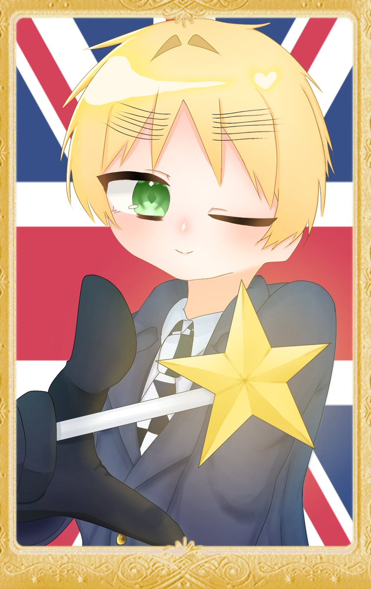 Wasamochi_Chan's tweet photo. 出遅れたけどお誕生日おめでとう.ᐟ 
#アーサー・カークランド生誕祭2026
#眉毛生誕祭2026
#眉毛生誕祭
#aph #ヘタリア https://t.co/acMFikM04p