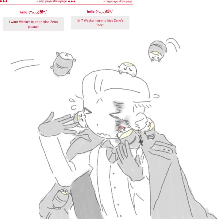 _Wesker_Kisser_'s tweet photo. More strawpage doodles! The Zeno and Wesker saga continues... https://t.co/0cLFv15V2M