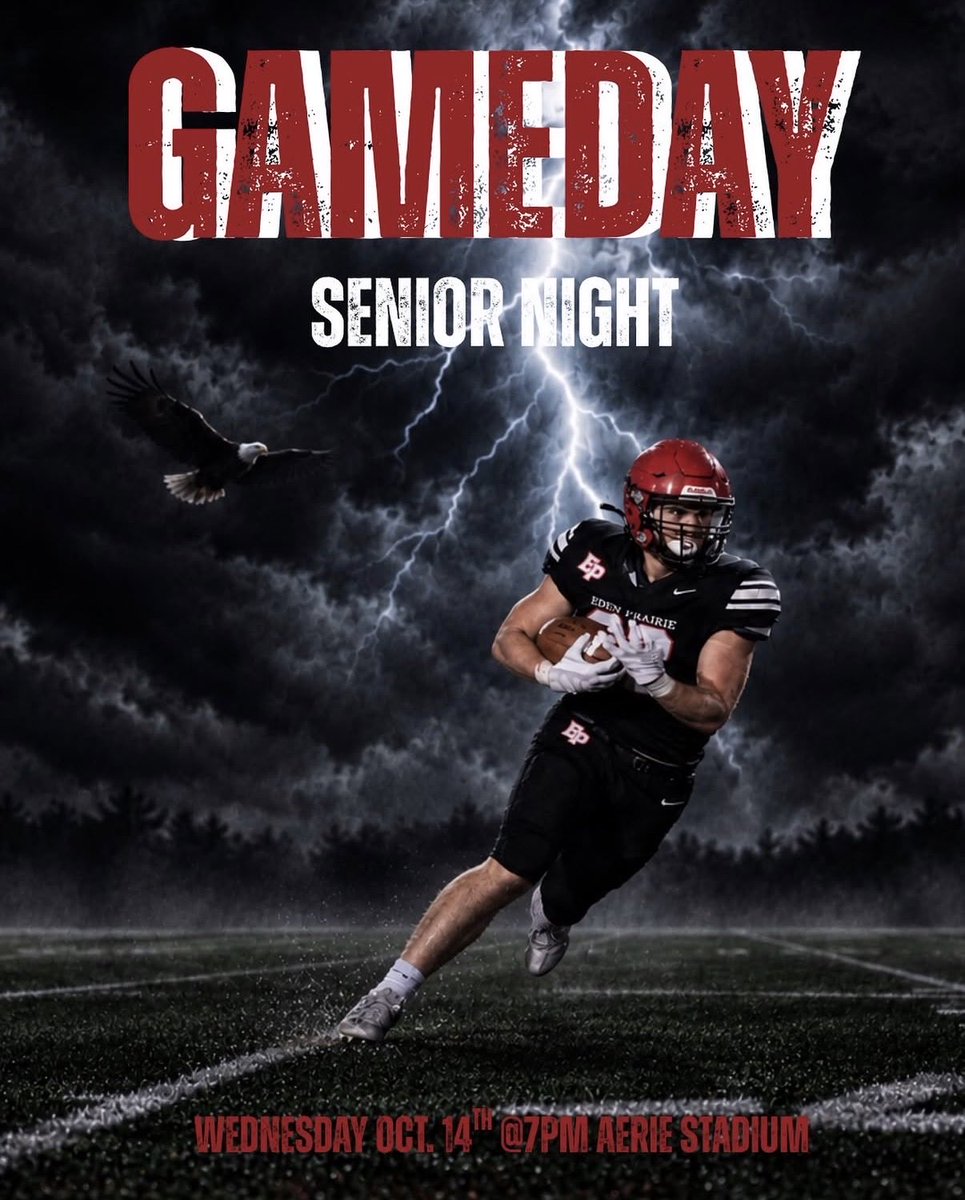 Eden Prairie: Eagles take on the Eastview Lightning tonight at 7‼️