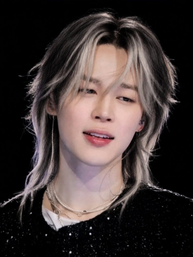 13PJMOON's tweet photo. No se ustedes. Pero si Jimin esta pensando en cambiar el look de su cabello.

Este estilo esta en el puesto #1 para mi!

OREO JIMIN! 🫠🙂‍↕️🙂‍↔️ https://t.co/1hWv9JG1Lm
