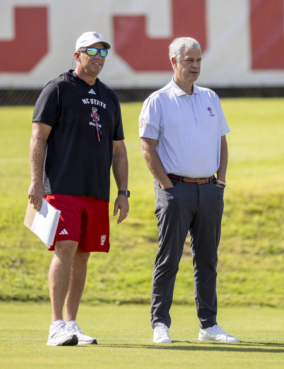packparody's tweet photo. BREAKING: NC State Athletic Director Boo Corrigan has been relieved of his duties by Chancellor Kevin Howell.

This sets up NC State to clean house the administration in charge of the football program, with Head Coach Dave Doeren presumably set to be let go in the coming weeks. https://t.co/tI8eyfbZqA