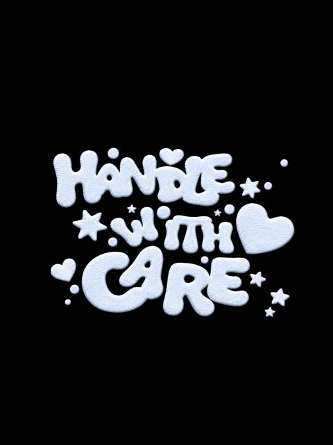 izna 「 HANDLE WITH CARE 」 JAPAN 1ST MINI ALBUM ALBUM TITLE LOGO ...